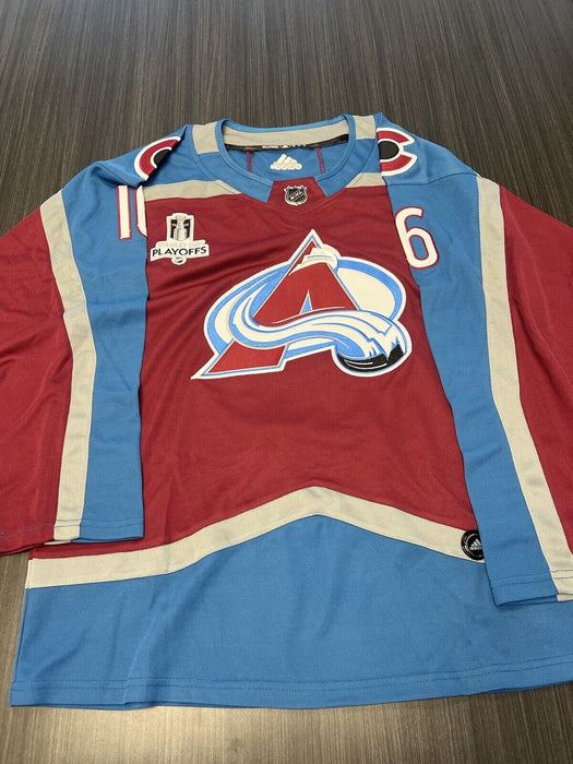 Nicholas Aube Kubel Signed Colorado Avalanche Jersey JSA COA