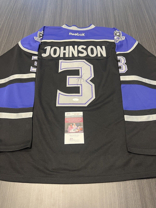 Jack Johnson Signed Los Angeles Kings Jersey JSA COA