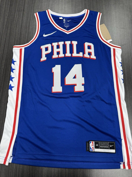 Ricky Council IV Signed Philadelphia 76ers Jersey JSA COA