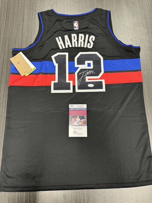 Tobias Harris Signed Detroit Pistons Jersey JSA COA