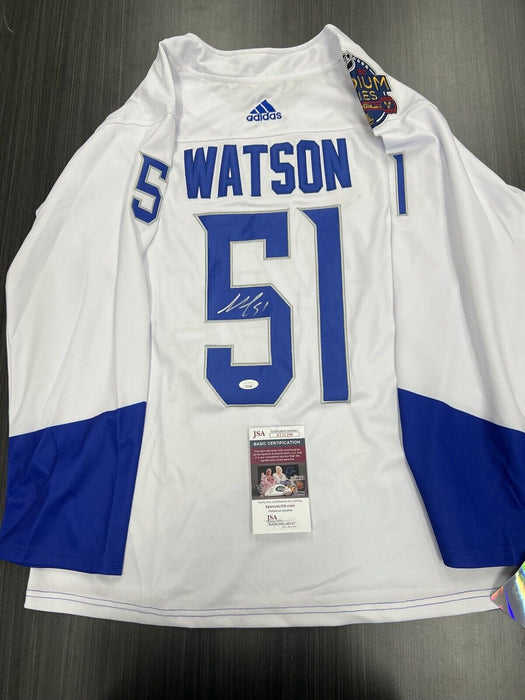 Austin Watson Signed Tampa Bay Lightning Jersey COA