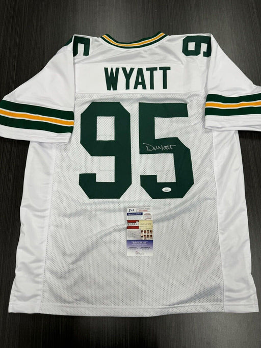 Devonte Wyatt Signed Green Bay Packers  Custom Jersey JSA COA