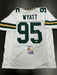 Devonte Wyatt Signed Green Bay Packers  Custom Jersey JSA COA