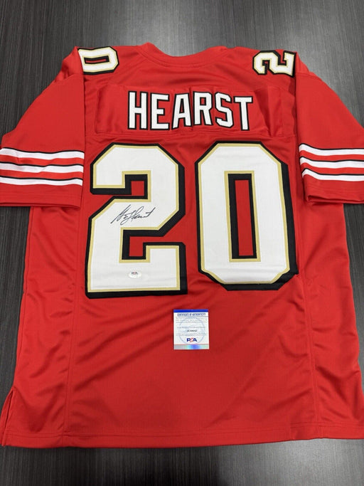 Garrison Hearst Signed San Francisco 49ers Custom Jersey PSA COA