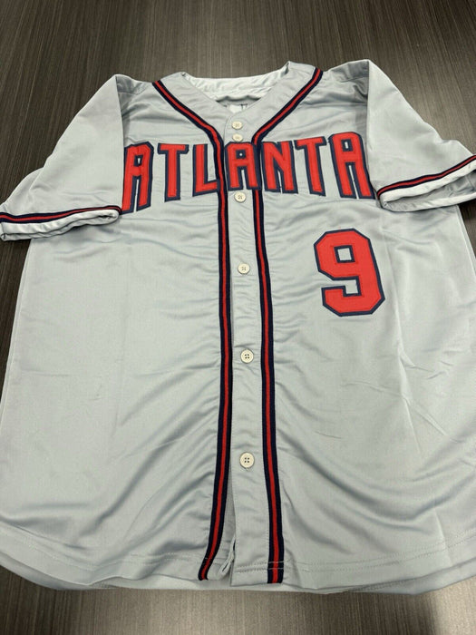 Terry Pendleton Signed Atlanta Braves Custom Jersey JSA COA