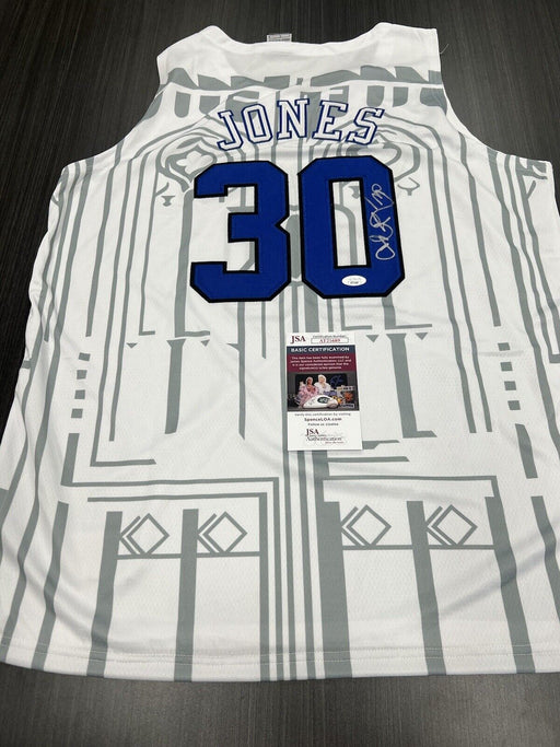 Dahntay Jones Signed Duke Blue Devils Jersey JSA COA