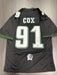 Fletcher Cox Signed Philadelphia Eagles Custom Jersey Beckett COA