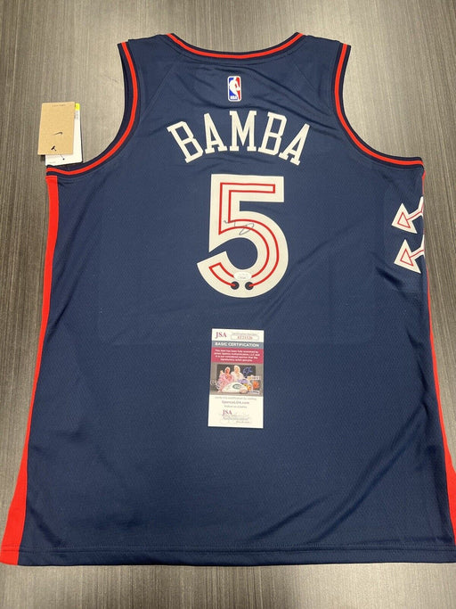 Mo Bamba Signed Philadelphia 76ers Jersey JSA COA