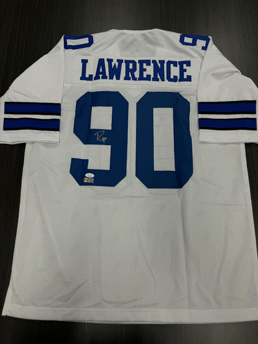 Demarcus Lawrence Signed Dallas Cowboys Custom Jersey JSA COA