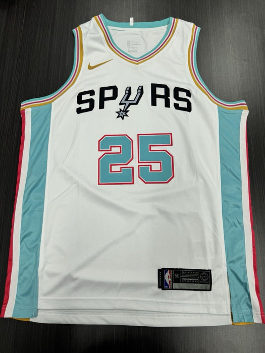 Jakob Poeltl Signed San Antonio Spurs Jersey JSA COA