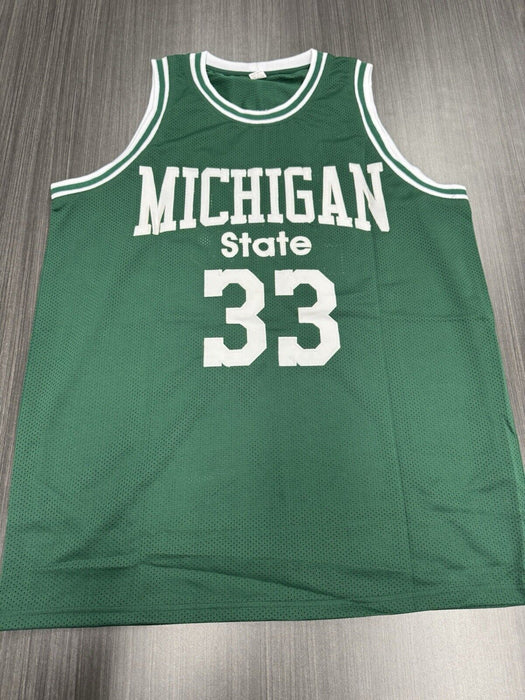 Magic Johnson Signed Michigan State Spartans Custom Jersey Beckett COA