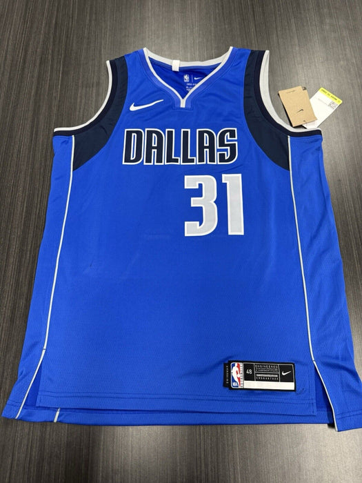 Klay Thompson Signed Dallas Mavericks Jersey JSA COA