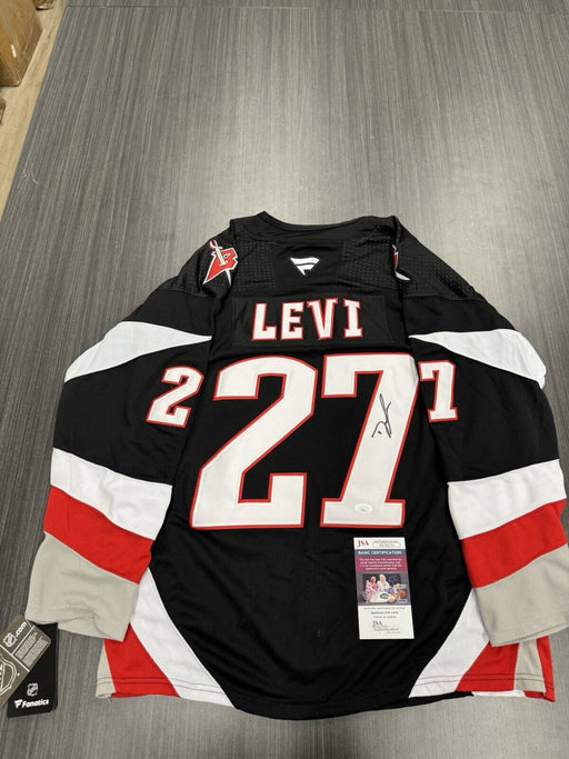 Devon Levi Signed Buffalo Sabres Jersey JSA COA