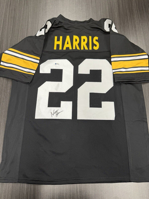 Najee Harris Signed Pittsburgh Steelers Custom Jersey Beckett COA