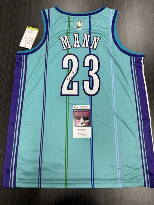 Tre Mann Signed Charlotte Hornets Jersey JSA COA