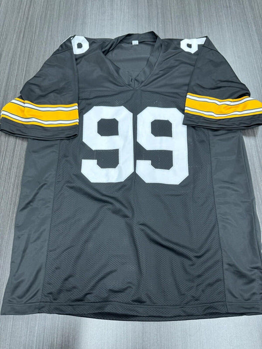 Levon Kirkland Signed Pittsburgh Steelers Custom Jersey JSA COA