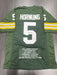 Paul Hornung Signed Green Bay Packers Custom Jersey JSA COA