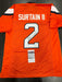 Patrick Surtain Signed Denver Broncos Custom Jersey JSA COA