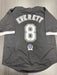 Carl Everett Signed Chicago White Sox  Custom Jersey Beckett COA