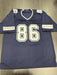 Luke Schoonmaker Signed Dallas Cowboys Custom Jersey Beckett COA 