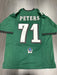 Jason Peters Signed Philadelphia Eagles Custom Jersey Beckett COA