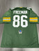 Antonio Freeman Signed Green Bay Packers  Custom Jersey Beckett COA