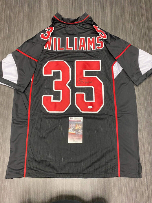 Aeneas Williams Arizona Cardinals Autographed Custom Jersey JSA Inscribed