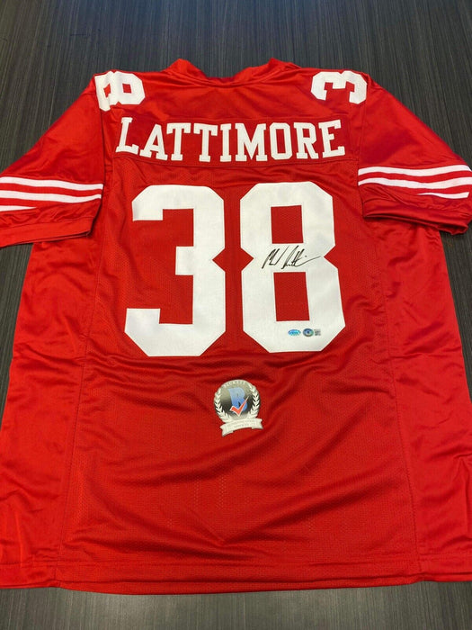 Marcus Lattimore San Francisco 49ers Autographed Custom Jersey Beckett