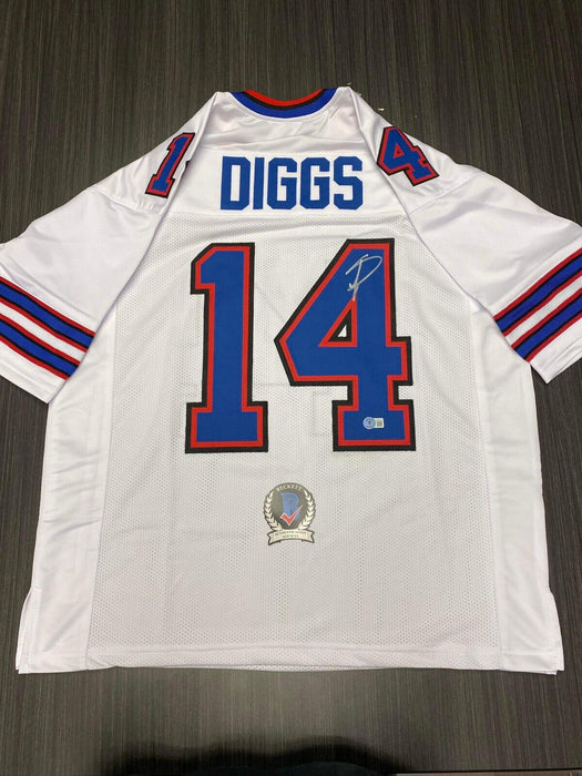 Stefon Diggs Buffalo Bills Autographed Custom Jersey Beckett