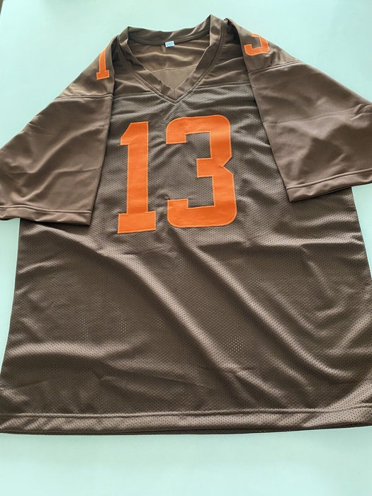 Odell Beckham Cleveland Browns Autographed Custom Jersey Beckett