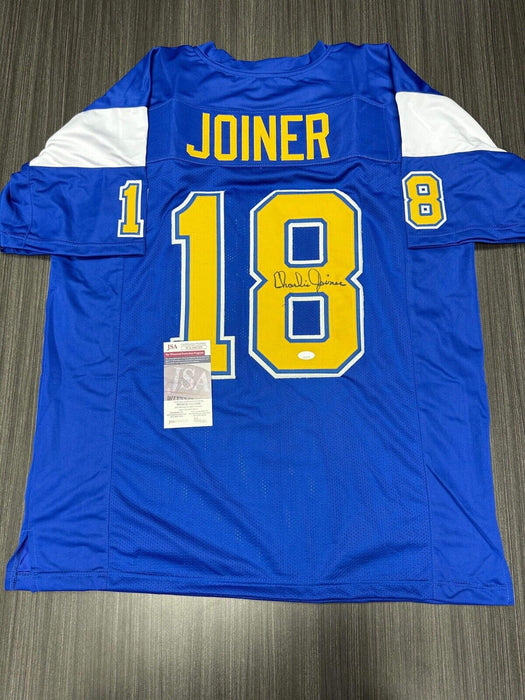 Charlie Joiner San Diego Chargers Autographed Custom Jersey JSA