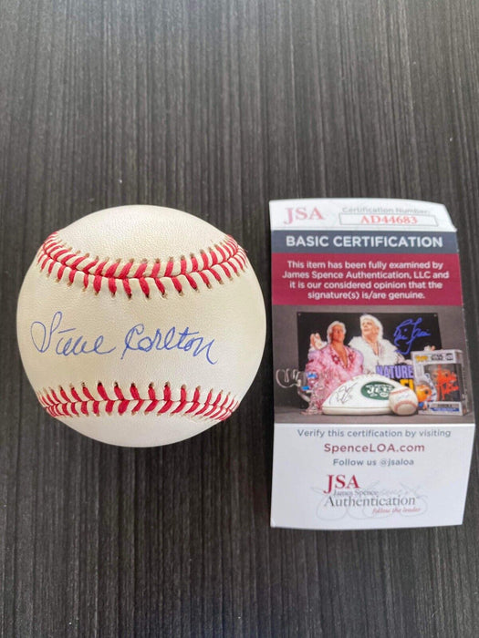 Steve Carlton St. Louis Cardinals Autographed ONL Baseball JSA