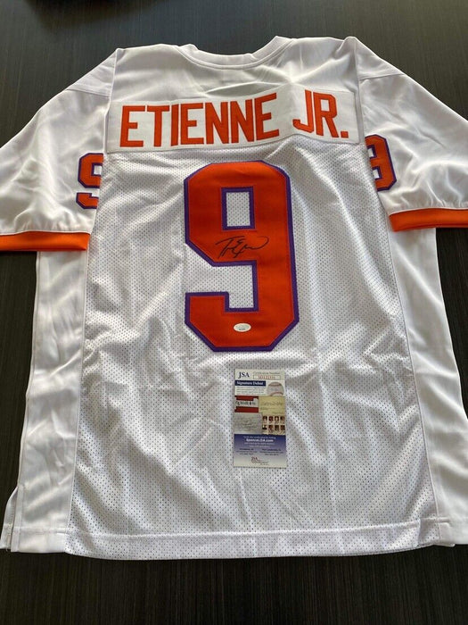 Travis Etienne Clemson Tigers Autographed Custom Jersey JSA