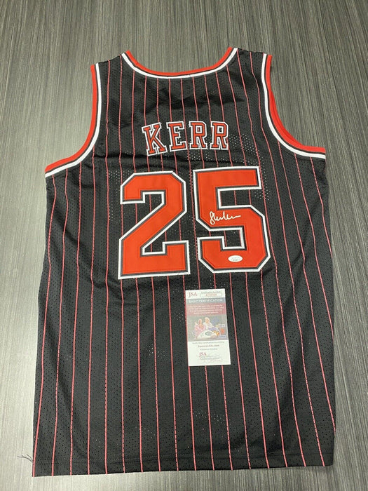 Steve Kerr Chicago Bulls Autographed Custom Jersey JSA