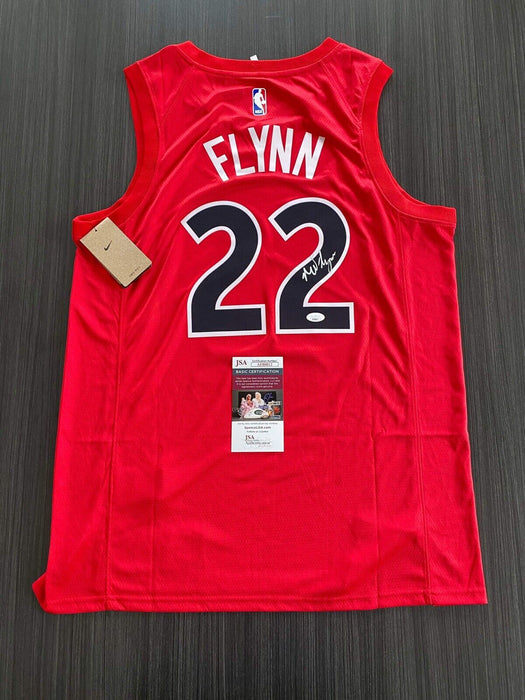 Malachi Flynn Toronto Raptors Autographed Custom Jersey JSA