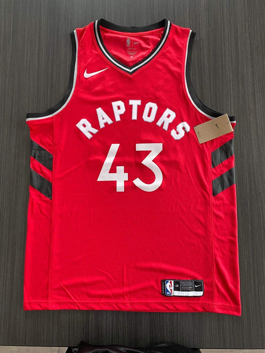 Pascal Siakam Toronto Raptors Autographed Custom Jersey JSA