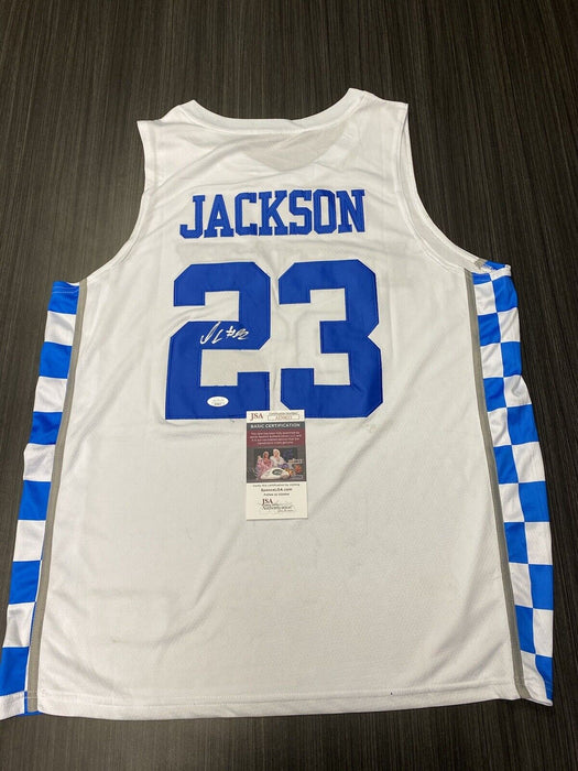 Isaiah Jackson Kentucky Wildcats Autographed Custom Jersey JSA