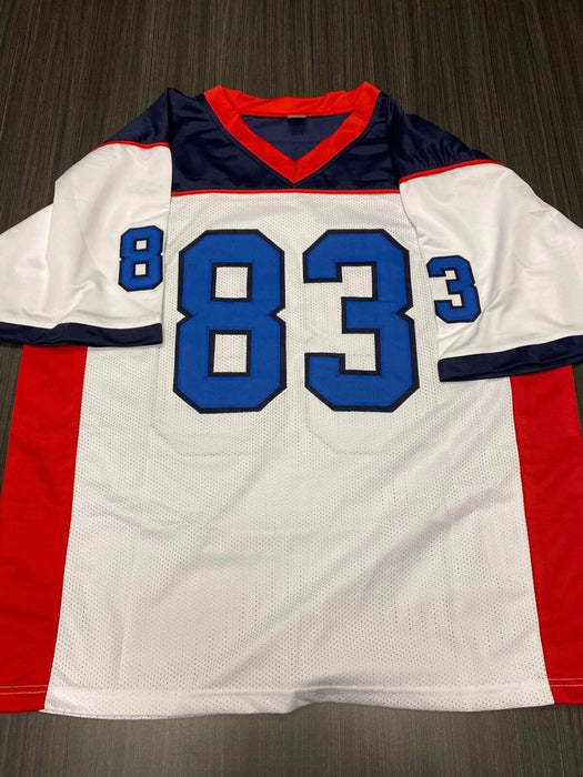 Lee Evans Buffalo Bills Autographed Custom Jersey Beckett