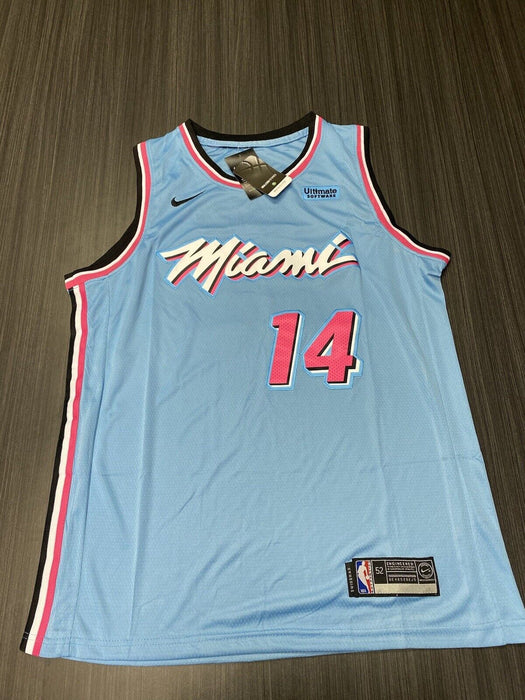 Tyler Herro Miami Heat Autographed Custom Jersey JSA