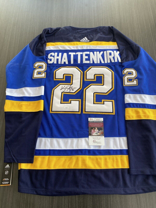 Kevin Shattenkirk St. Louis Blues Autographed Custom Jersey JSA