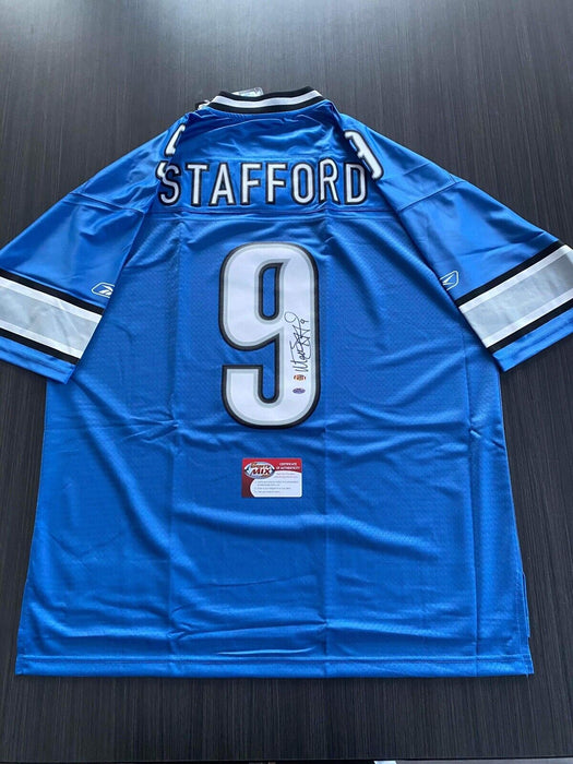 Matthew Stafford Detroit Lions Autographed Custom Jersey Sportsmix