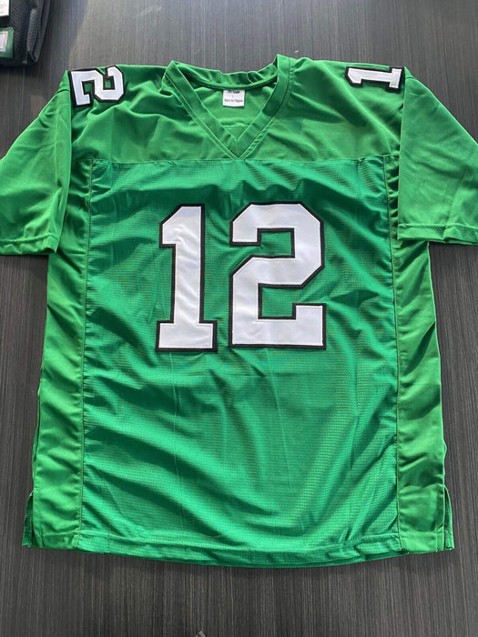 Randall Cunningham Philadelphia Eagles Autographed Custom Jersey Beckett