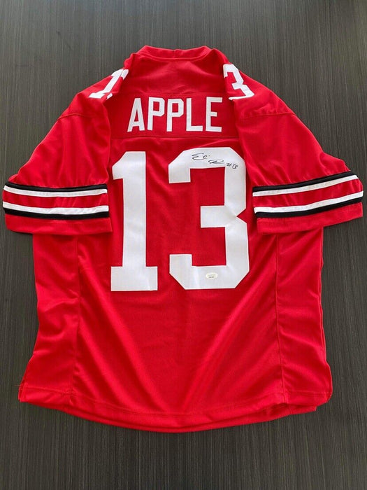 Eli Apple Ohio State Buckeyes Autographed Custom Jersey JSA