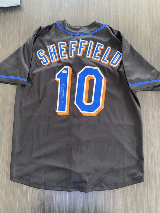 Gary Sheffield New York Mets Autographed Custom Jersey PSA