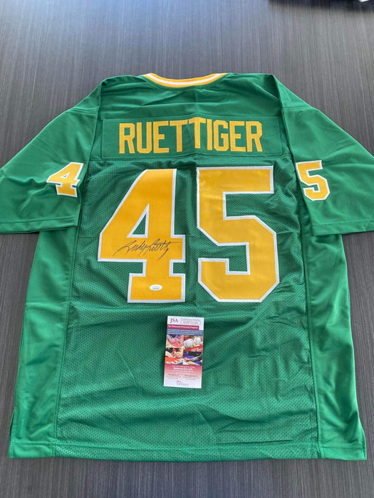 Rudy Ruettiger Notre Dame Fighting Irish Autographed Custom Jersey JSA