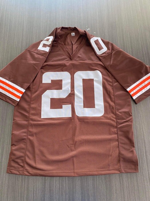 Greg Newsome II Cleveland Browns Autographed Custom Jersey JSA