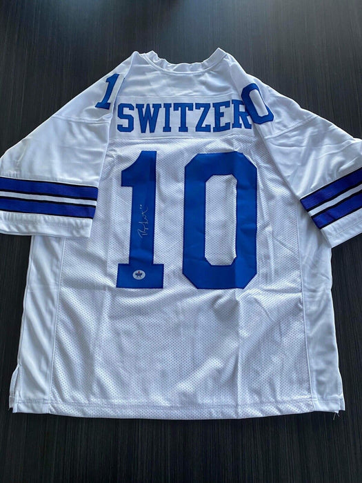 Ryan Switzer Dallas Cowboys Autographed Custom Jersey Gameday