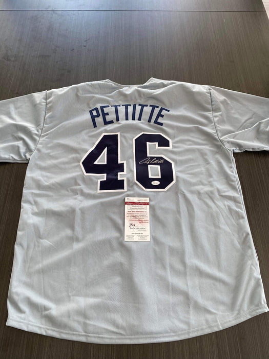 Andy Pettitte New York Yankees Autographed Custom Jersey JSA