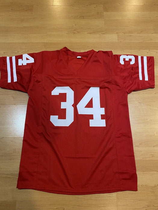 Derek Watt Wisconsin Badgers Autographed Custom Jersey JSA Inscribed