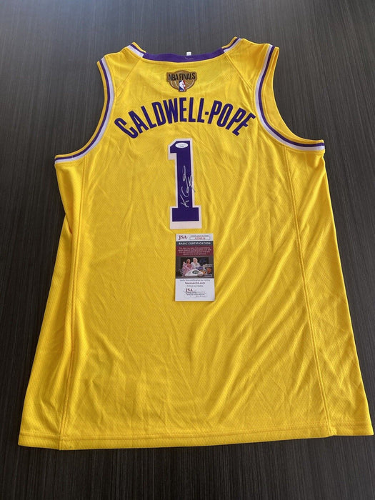 Kentavious Caldwell Pope Los Angeles Lakers Autographed Custom Jersey JSA